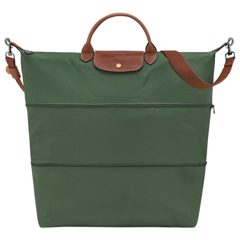 Le Pliage Original Travel bag expandable / Black - Recycled canvas - Image 20