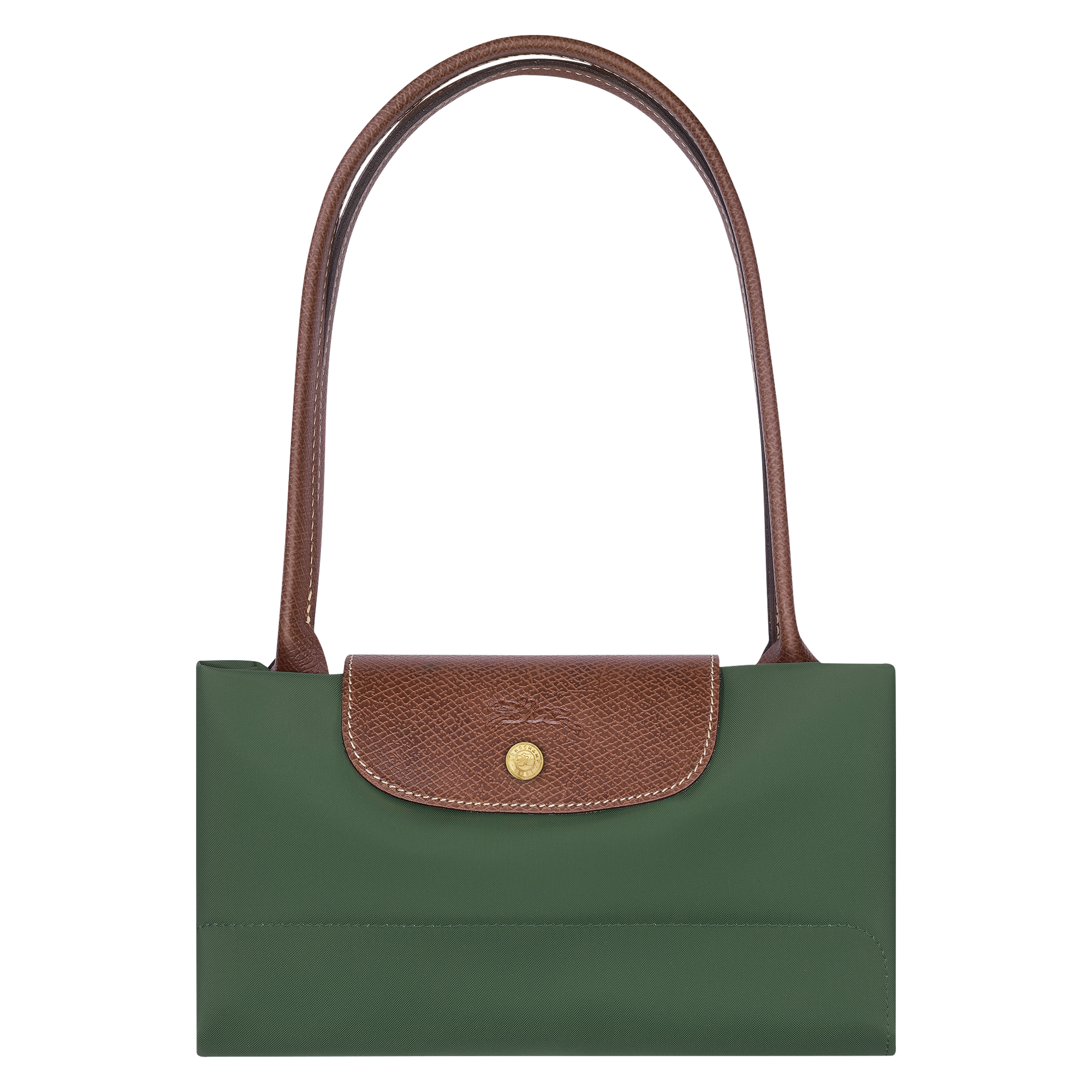 Le Pliage Original M Tote bag / British Green - Recycled canvas - Image 7