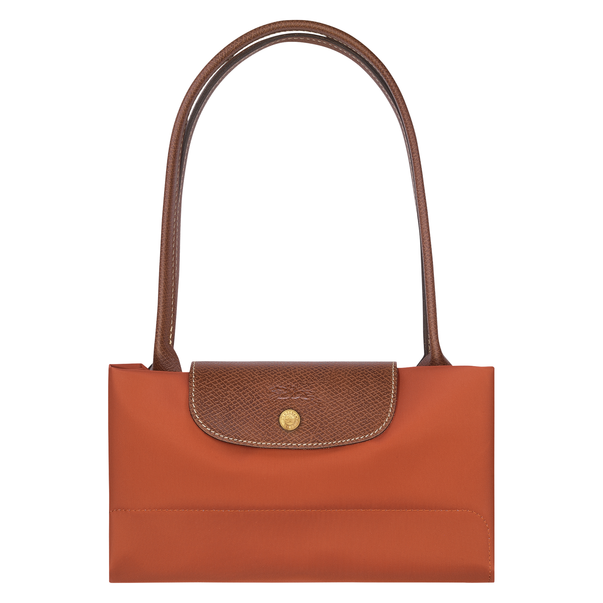 Le Pliage Original M Tote bag / Brick - Recycled canvas - Image 7