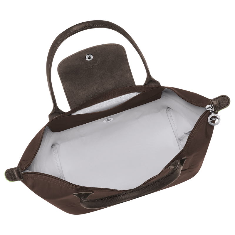 Le Pliage Green M Tote bag / Mocha - Recycled canvas - Image 10