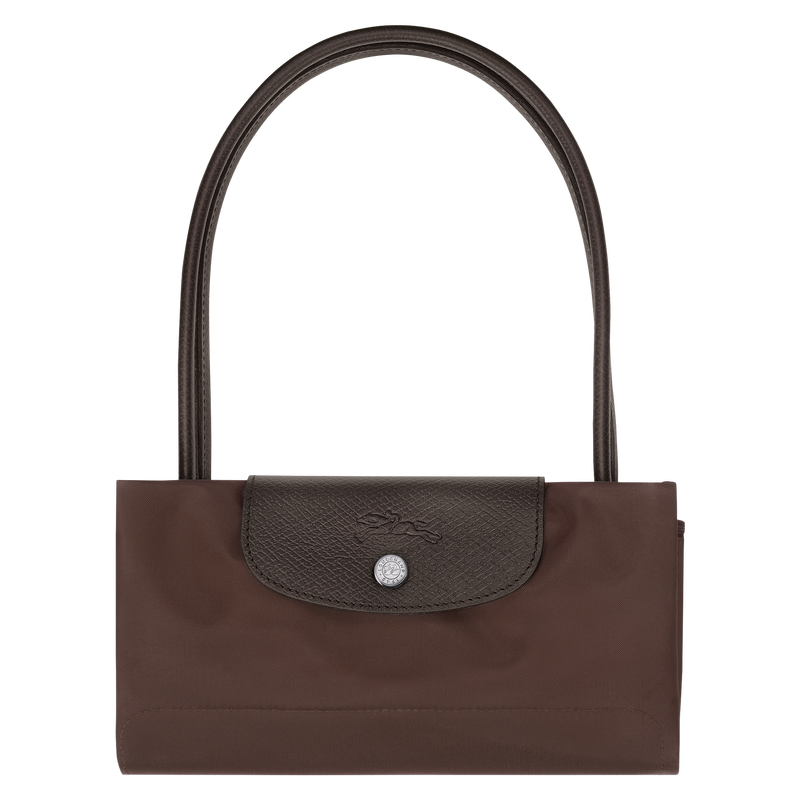 Le Pliage Green M Tote bag / Mocha - Recycled canvas - Image 17