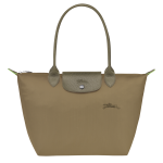 Le Pliage Green M Tote bag / Artichoke - Recycled canvas