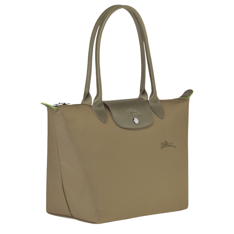 Le Pliage Green M Tote bag / Mocha - Recycled canvas - Image 29