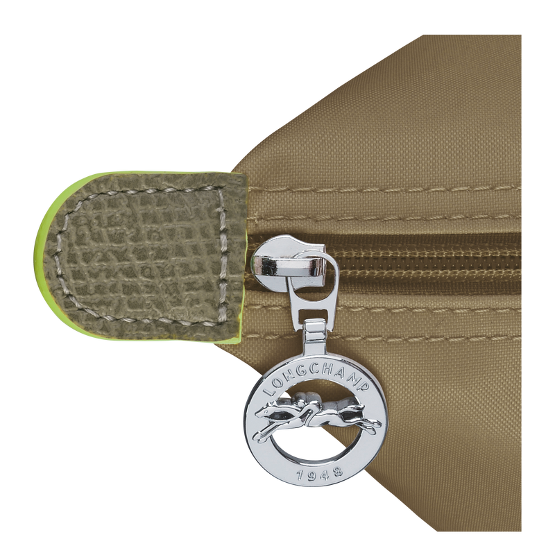 Le Pliage Green M Tote bag / Mocha - Recycled canvas - Image 25