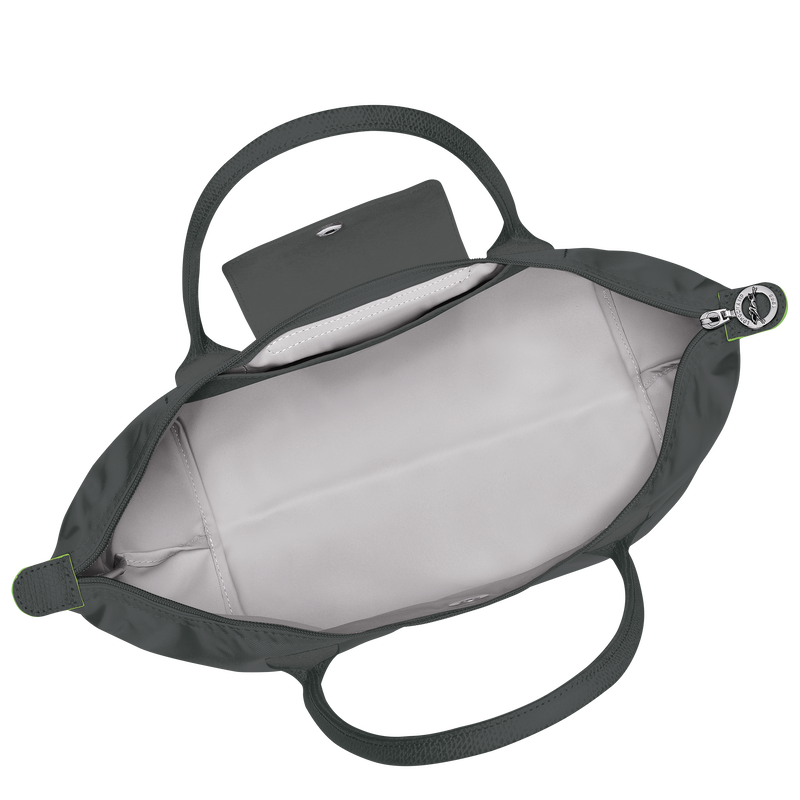 Le Pliage Green M Tote bag / Mocha - Recycled canvas - Image 11