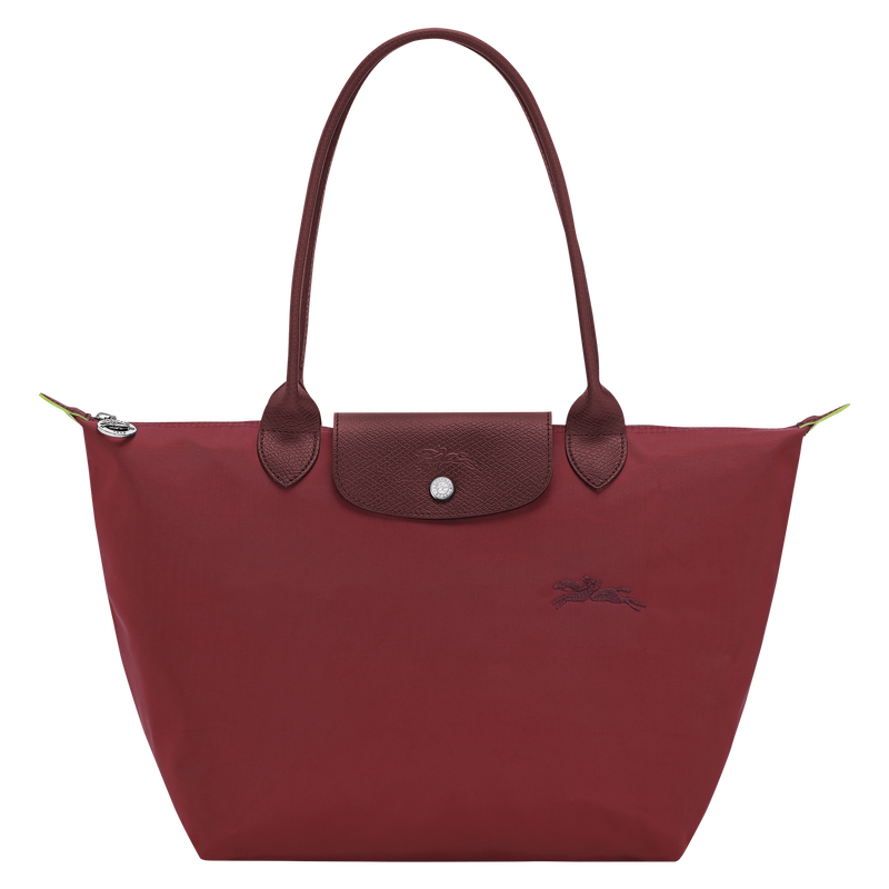 Le Pliage Green M Tote bag / Mocha - Recycled canvas - Image 14