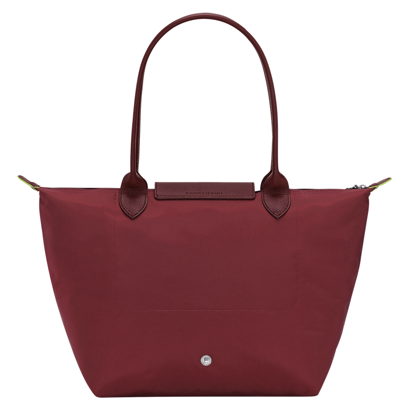 Le Pliage Green M Tote bag / Mocha - Recycled canvas - Image 8