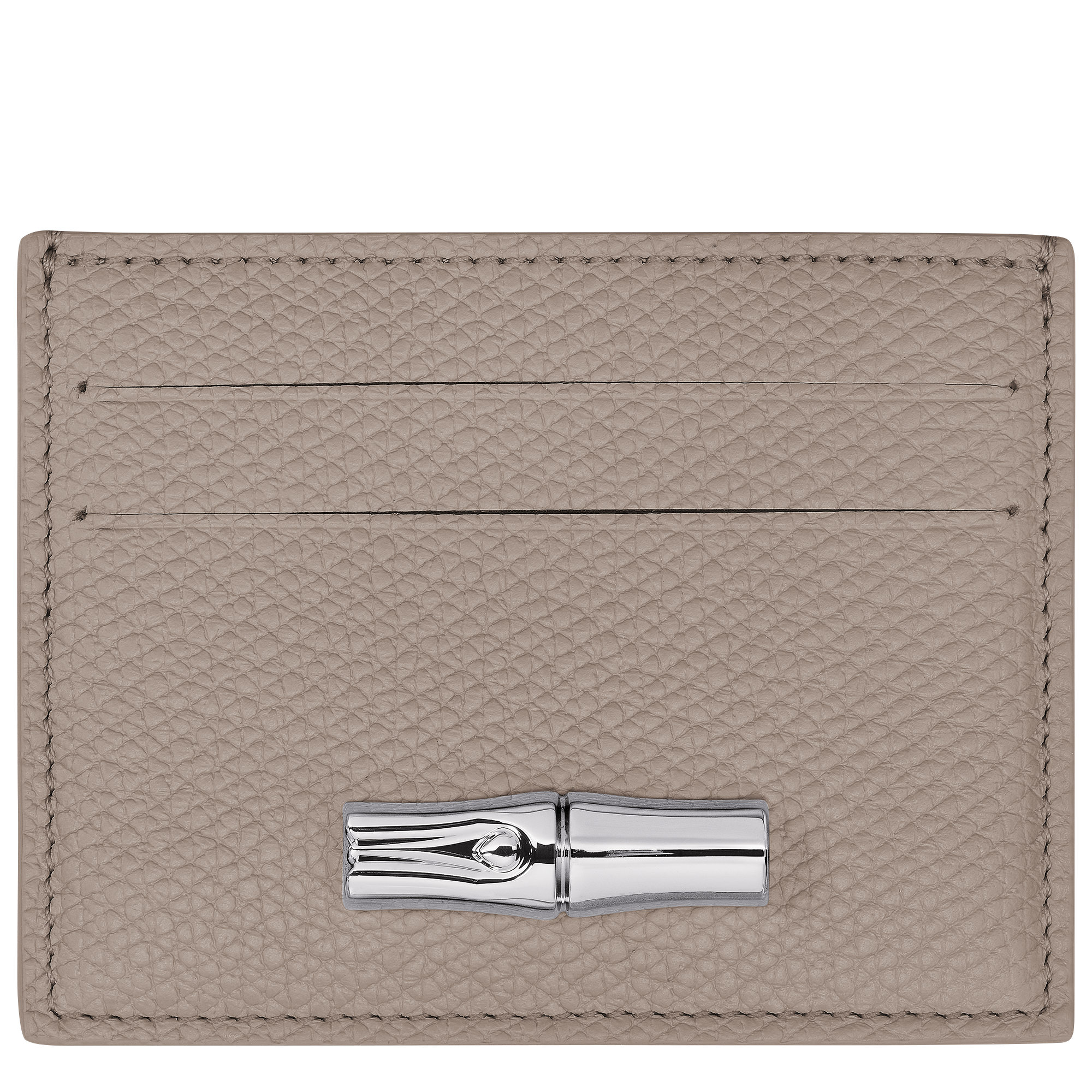 Le Roseau Card holder / Clay - Leather