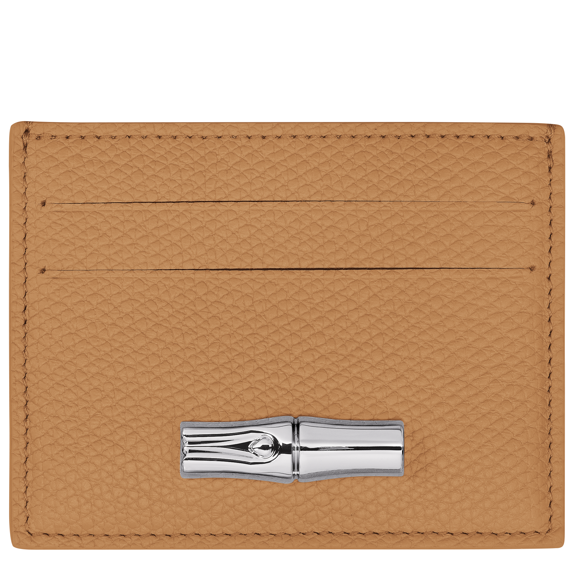 Le Roseau Card holder / Walnut - Leather