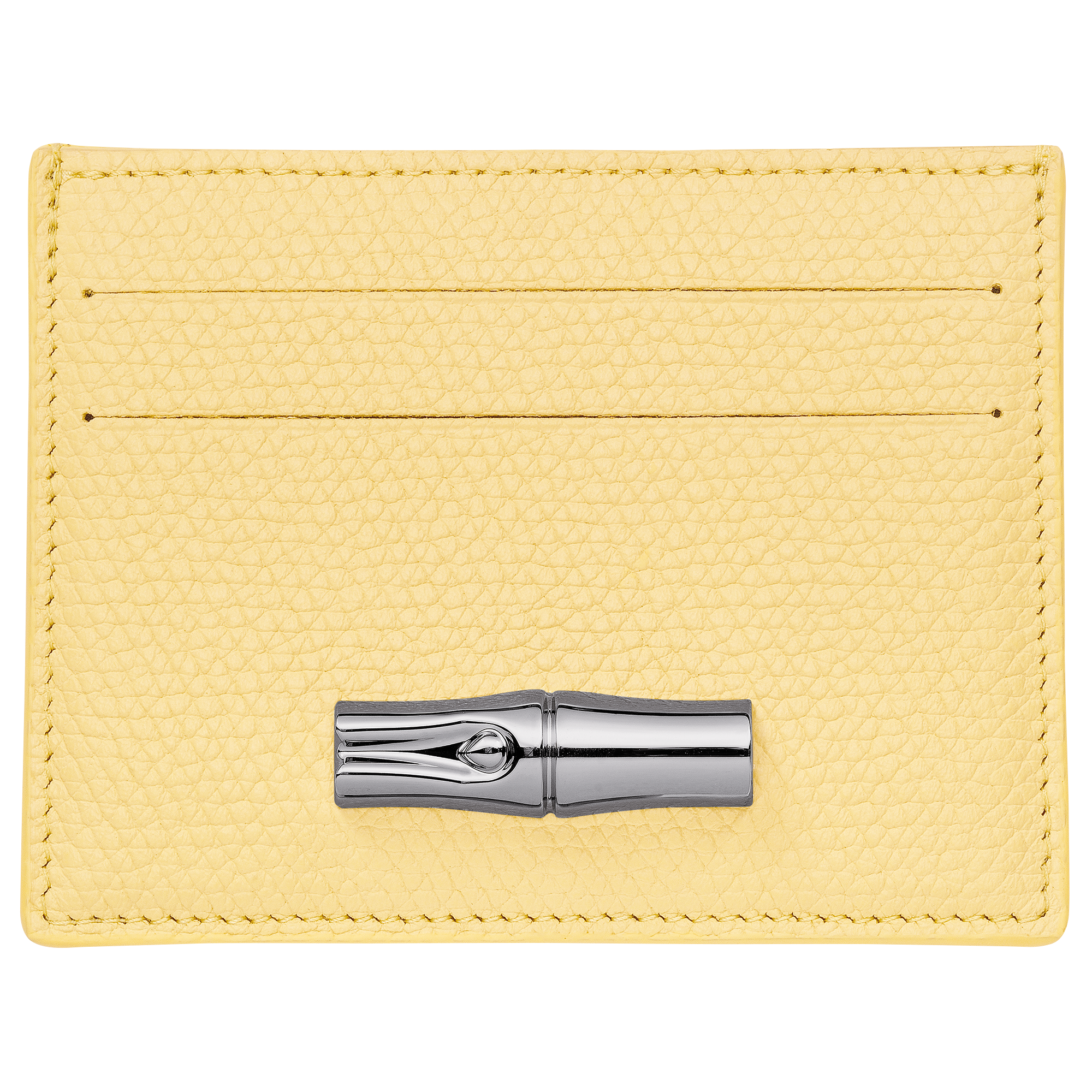 Le Roseau Card holder / Yellow Chick - Leather