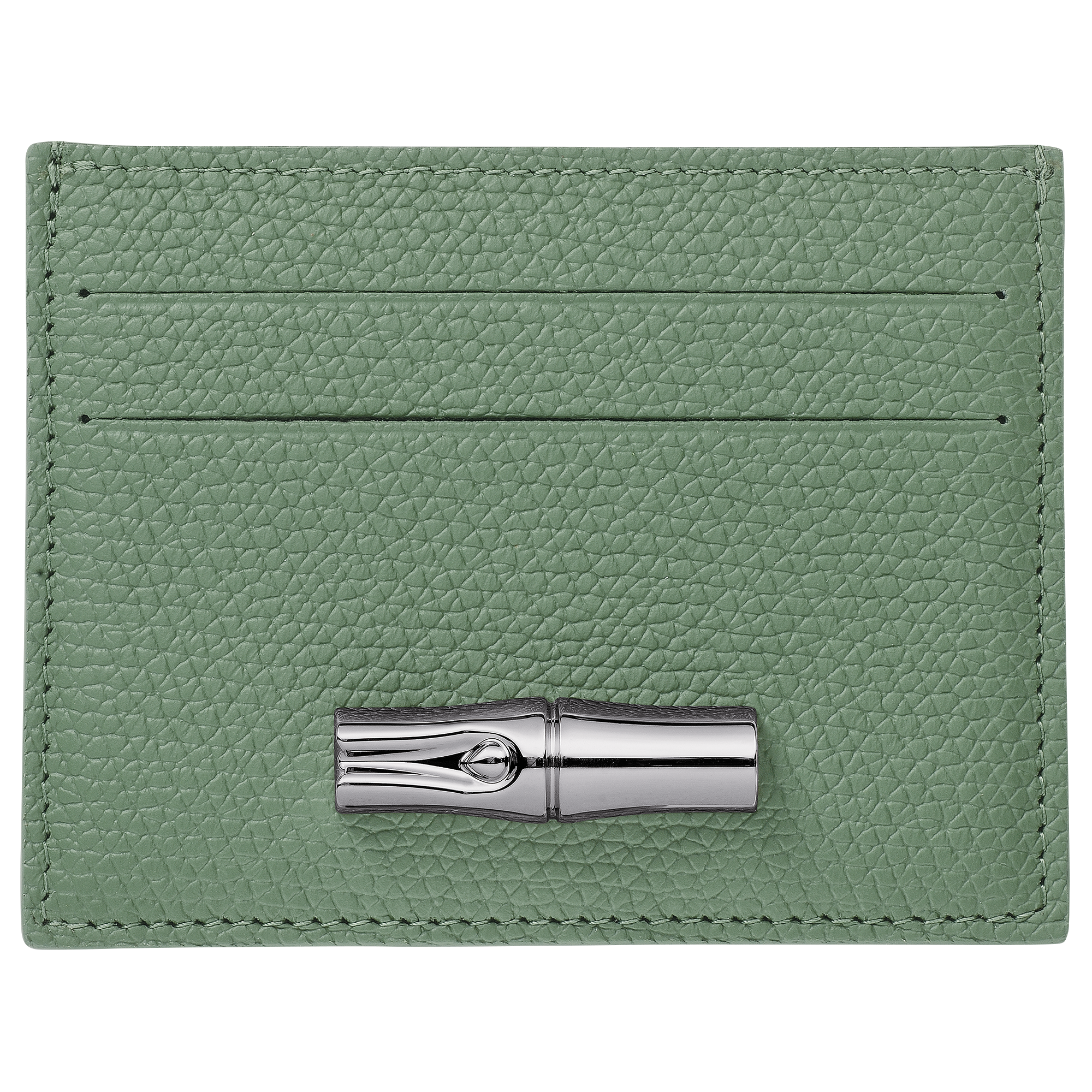 Le Roseau Card holder / Oregano - Leather