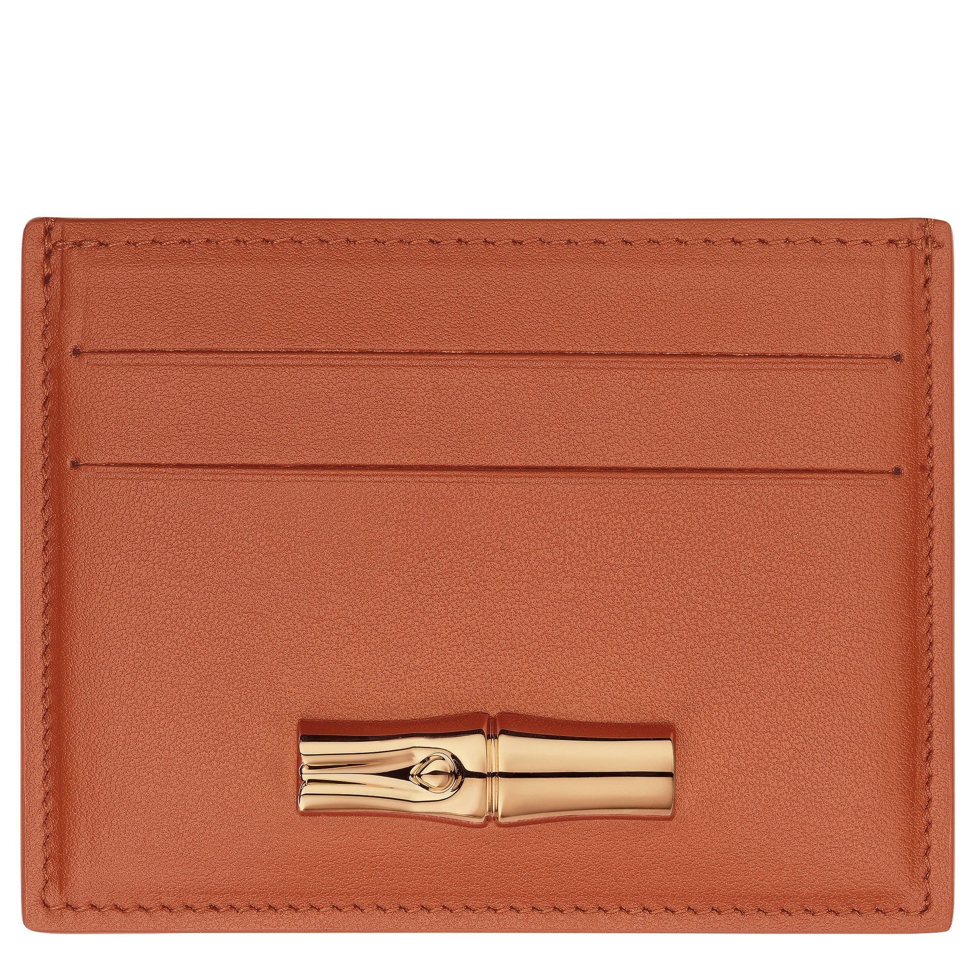 Le Roseau Card holder / Bark - Leather