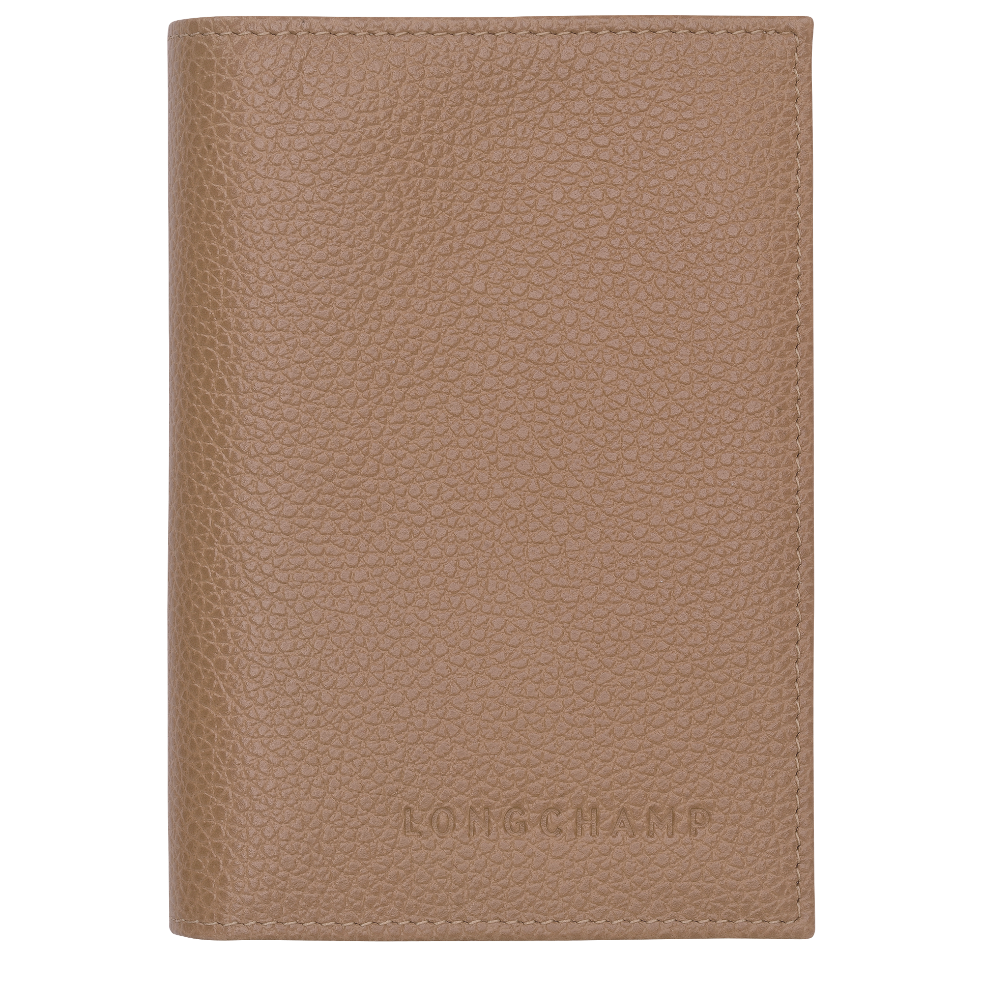 Le Foulonné Passport cover / Biscuit - Leather