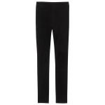 Trousers / Black - Leather
