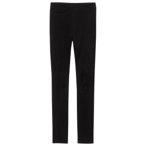 Trousers / Black - Leather