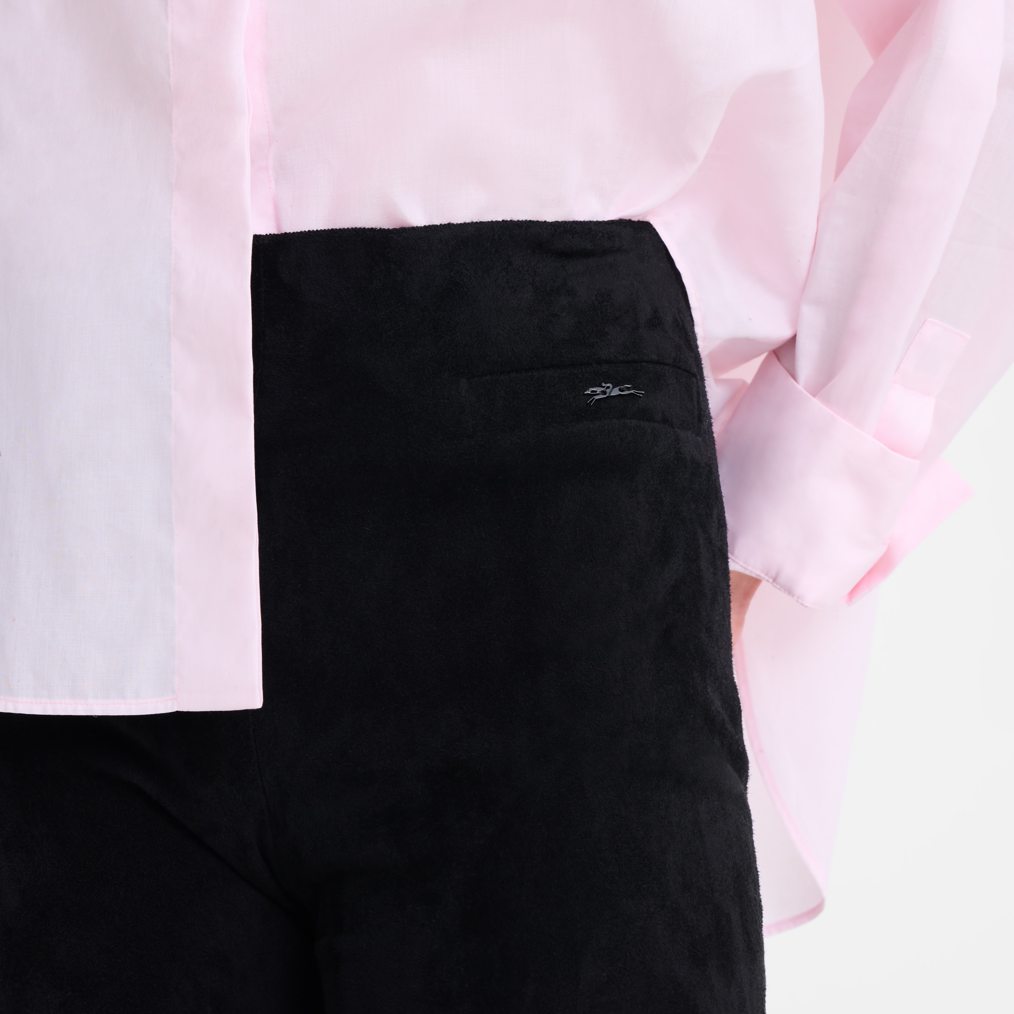 Trousers / Black - Leather - Image 4