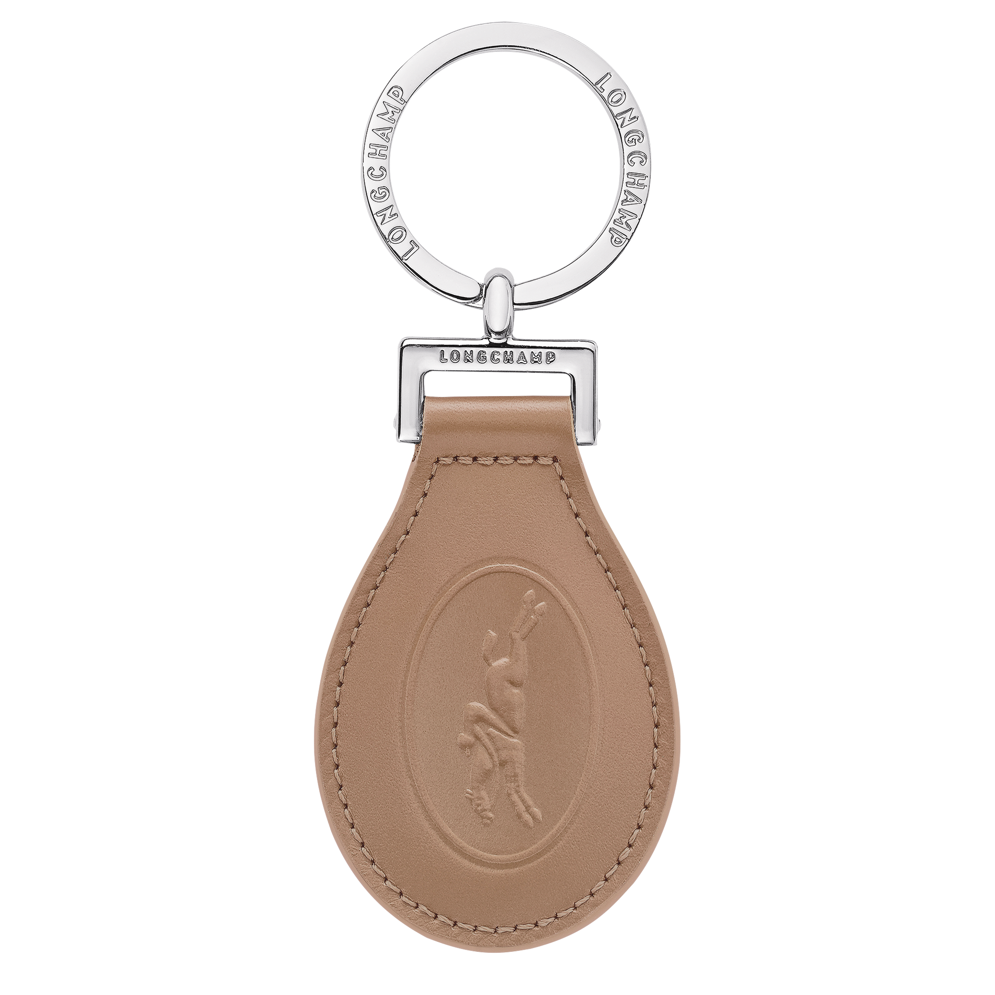 Le Foulonné Key ring / Biscuit - Leather