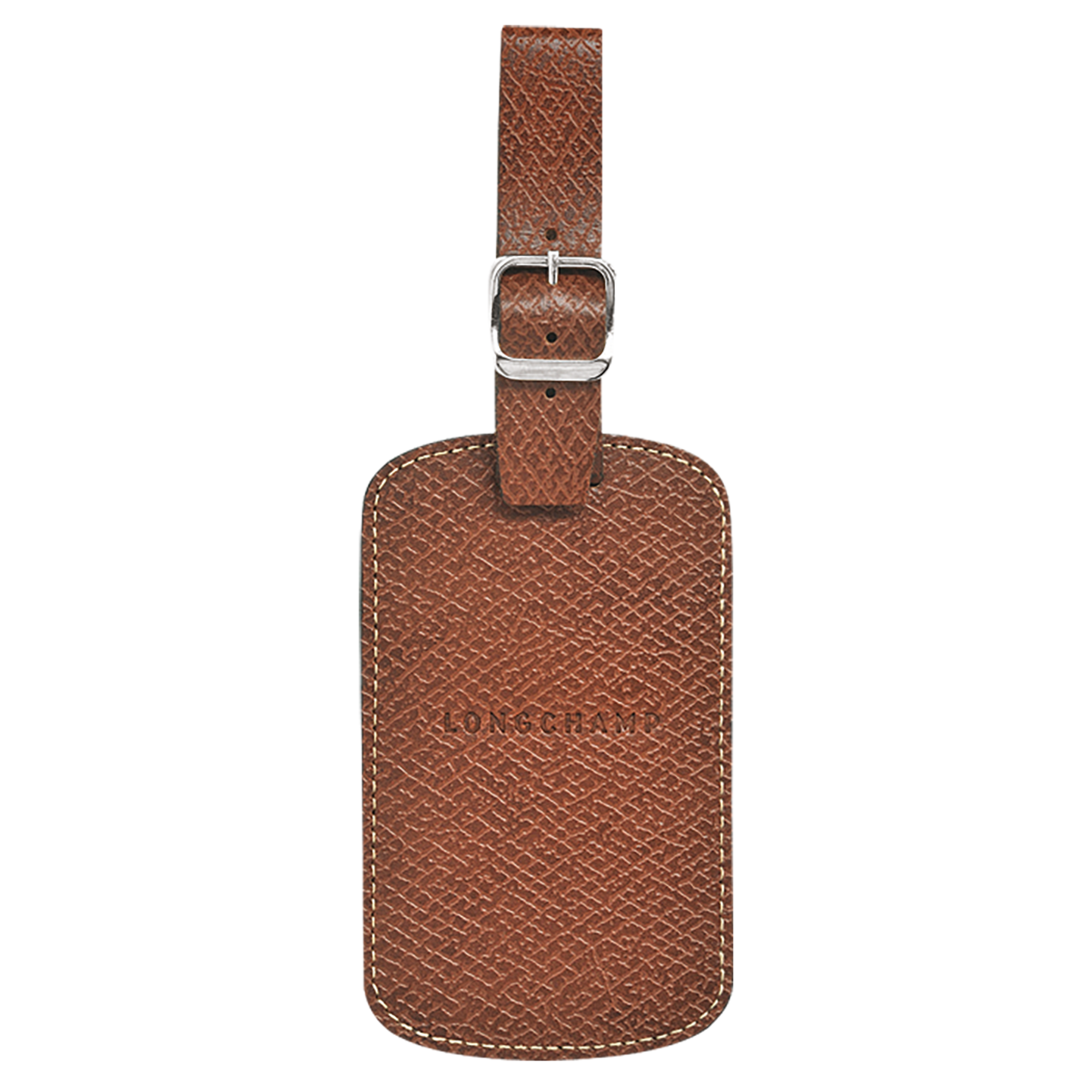 Boxford Luggage tag / Brown - Leather