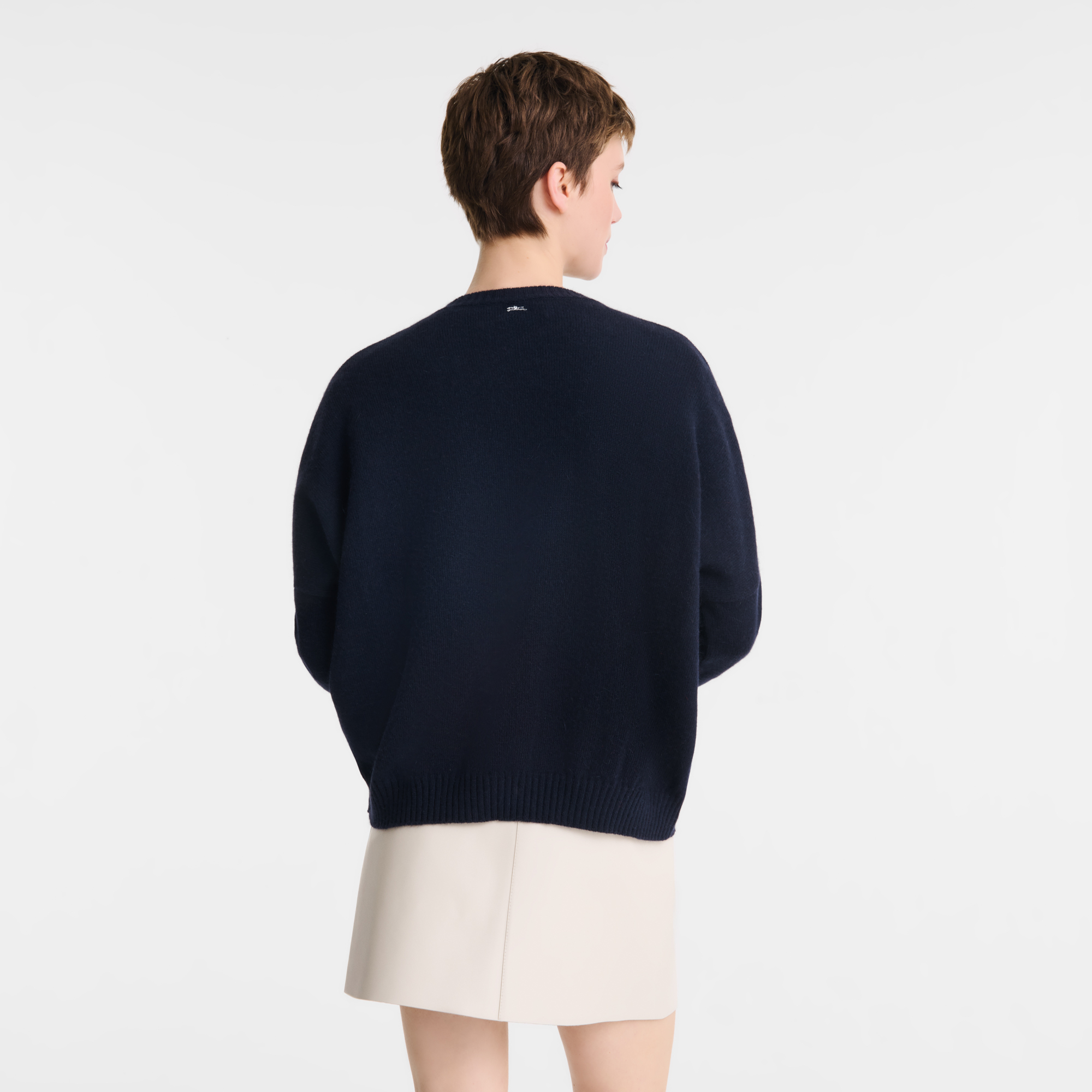 Sweater / Navy - Knit - Image 3