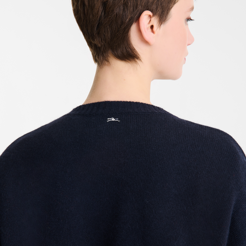 Sweater / Navy - Knit - Image 26