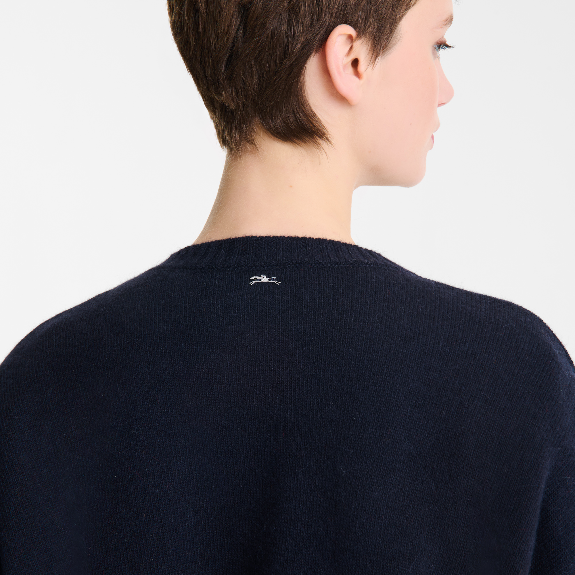 Sweater / Navy - Knit - Image 5