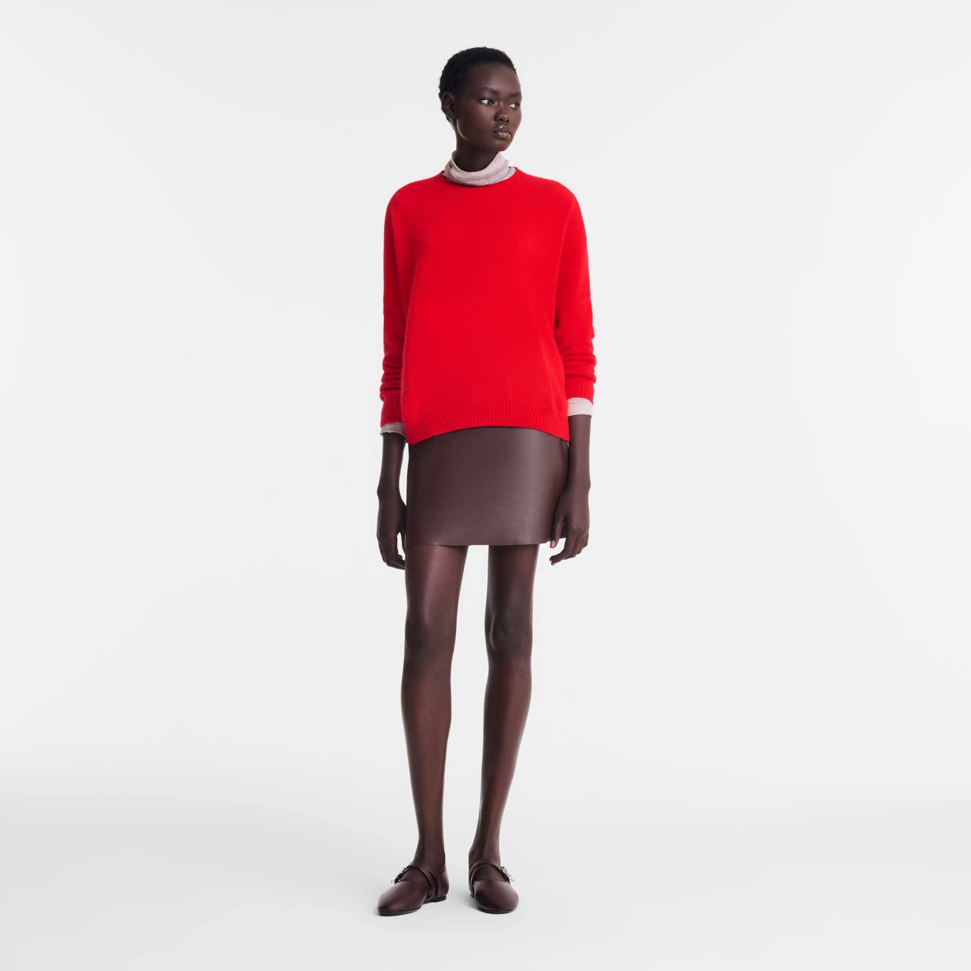 Sweater / Red - Knit - Image 2