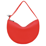 Le Roseau Clutch / Vermilion - Leather