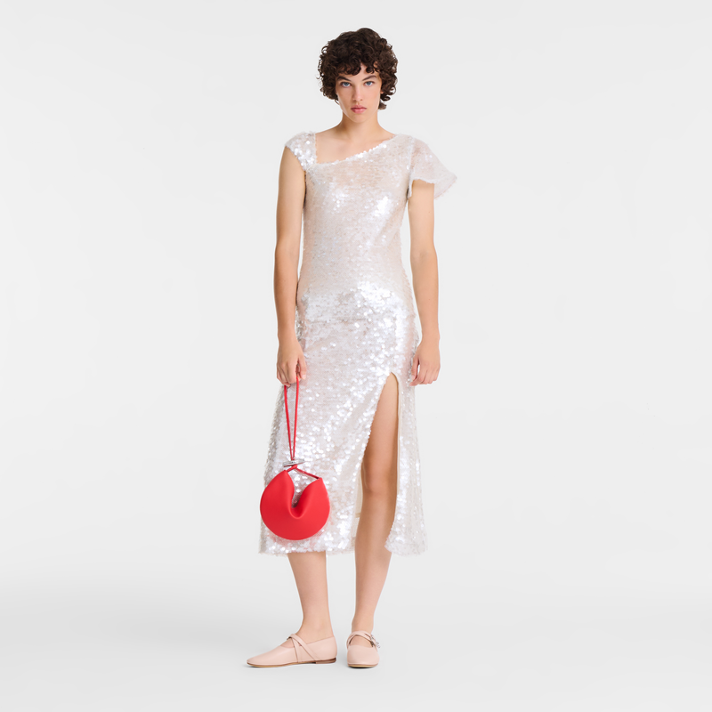 Le Roseau Clutch / Vermilion - Leather - Image 12