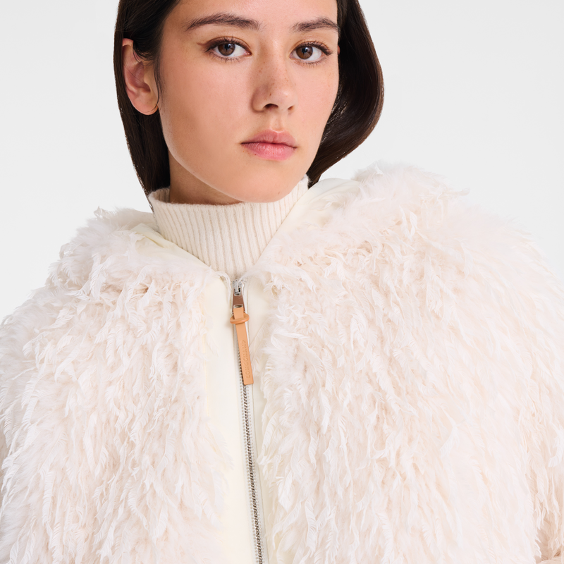 Coat / Ivory - Faux fur - Image 12