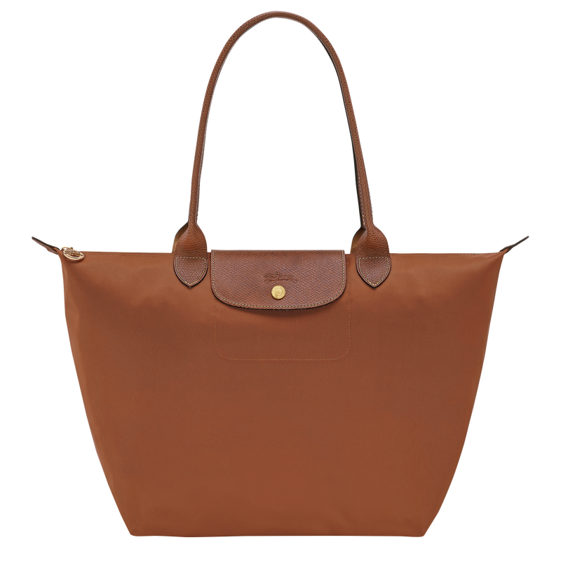 Le Pliage Original L Tote bag / Cognac - Recycled canvas - Image 23
