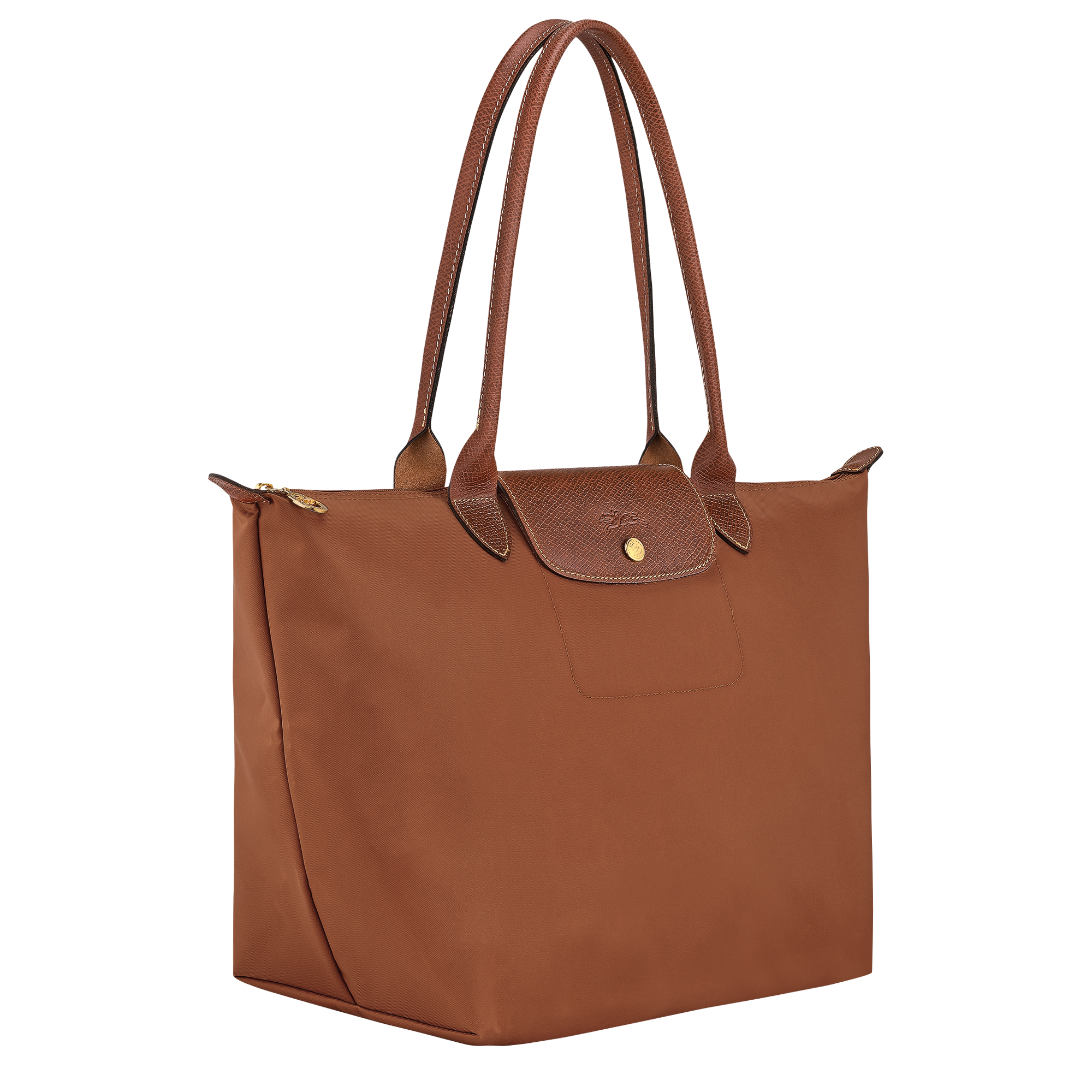 Le Pliage Original L Tote bag / Cognac - Recycled canvas - Image 2