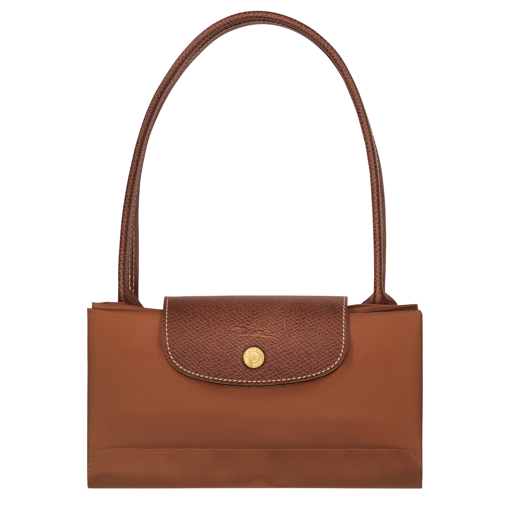 Le Pliage Original L Tote bag / Cognac - Recycled canvas - Image 6